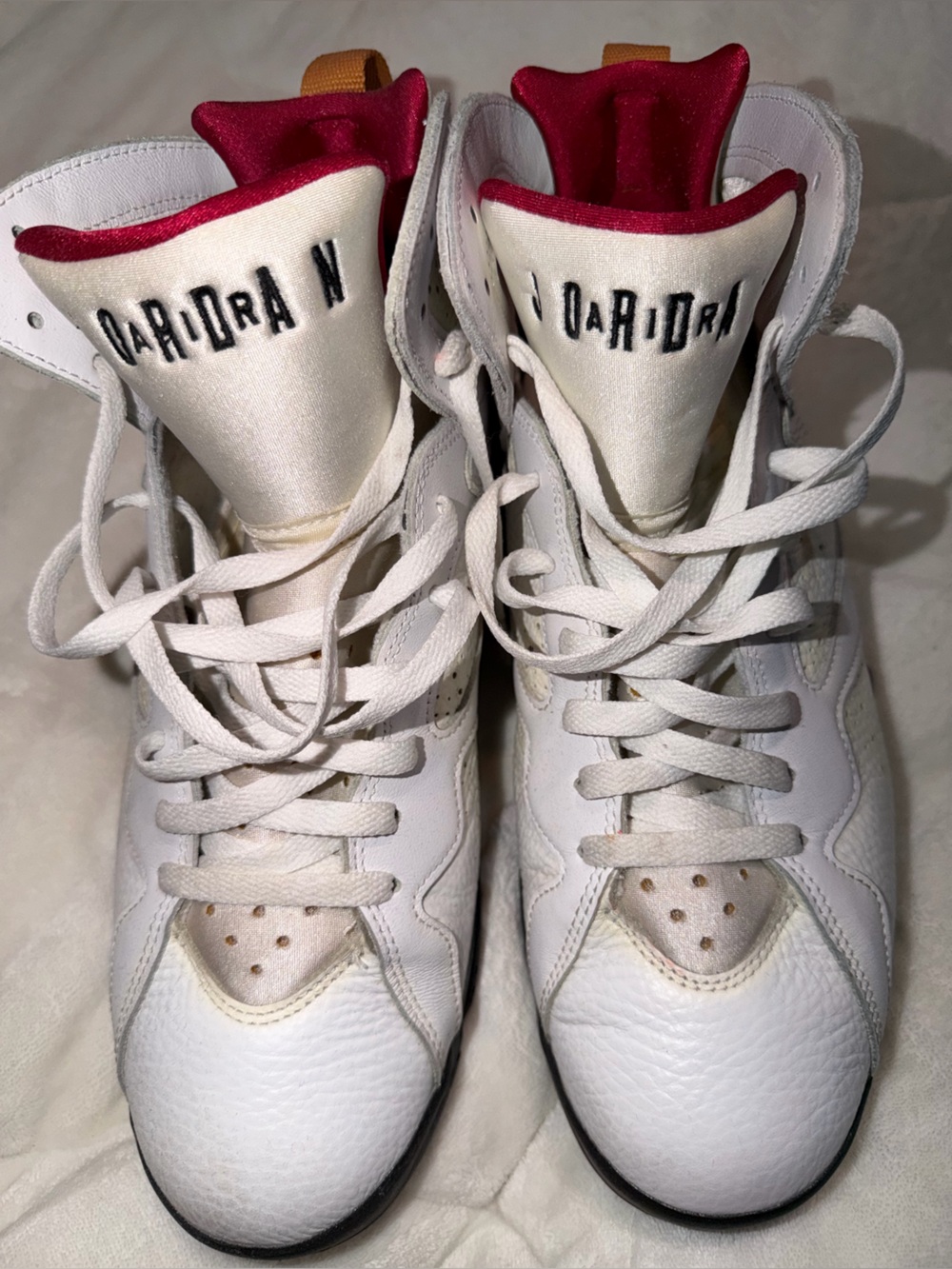 2006 Air Jordan 7 Cardinal Basketball Sneaker Size 11 No box